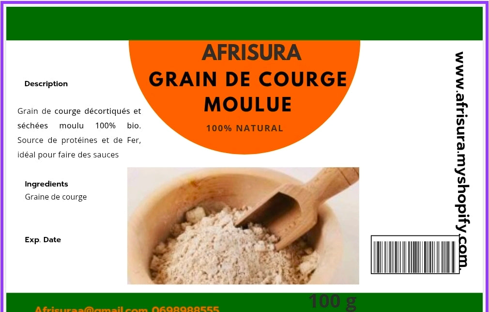 Graine de courge moulu (Goussy)